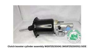 1PC Clutch booster cylinder assembly WG9725230041/2 WG9725230051/2 -  SIDE