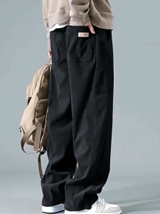 Corduroy Pants For Men Korean Khaki Baggy Straight Cut Slacks Slocks Trouser Pants Menswear Womenswear Comfortable Pants