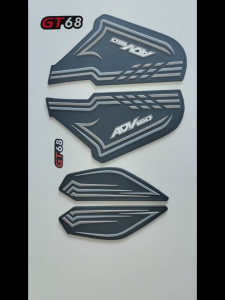 For Honda ADV 160 Anti-slip protective film Lower Deck Body Protector Cover Rubber Material GT68