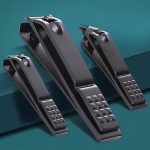 AOJN ตัดเล็บสแตนเลสพร้อมด้ามจับหมุนได้ 360 องศาใช้งานง่าย