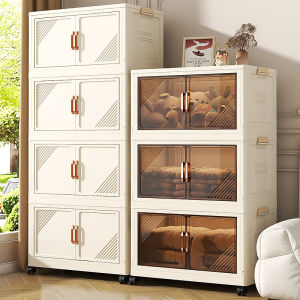 Tủ Lưu Trữ Quần Áo Gấp Gọn Không Cần Lắp Ráp