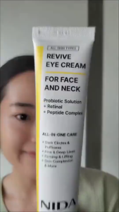 SG Stock|NIDA Revive Eye Cream For Face and Neck repair eye cream Firming 40ml