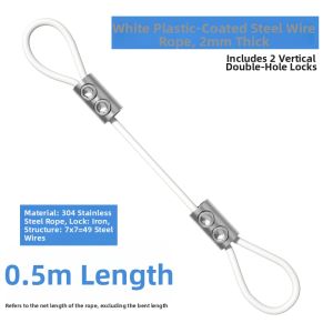 TEKANAI | Adjustable Picture Hanging Wire Stainless Cable  Lock