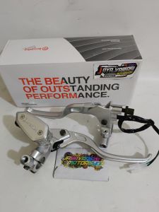 Handle Master Rem Kiri Kanan Model RCB Black Series Tabung Oval/Aquarium Kaca Plus Dudukan Spion Matik Bebek Pnp Rx King /GL /Mega Pro /CB /Vixion /Ninja/Mio/Xeon/Scoopy/Fino/Genio/Aerox/R15 v2 v3/Mx King/F1zr/Mx 135 New Old Dll