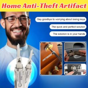 Home Anti-Theft Artifact Door Lock Decoder Master Key Lock Universal Lock Picking Tool
