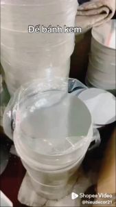 Đế Tròn 24-26cm Lót Bánh Kem Sinh Nhật Làm Tháp Trang Trí Đế Oản Tài Lộc Siêu Cứng Cáp Thân Thiện