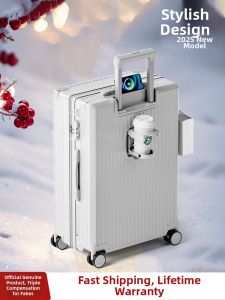 JR&BL | Multifunction Large Capacity Silent Wheel Trolley Case 24 inch