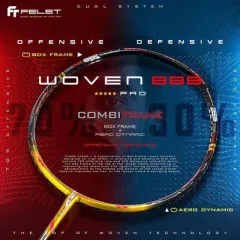 RAKET BADMINTON FELET WOMEN 888 PRO ORIGINAL