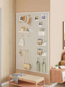 QINQI | Sewing Machine Wall Mount Pegboard Shelf No Drill Installation