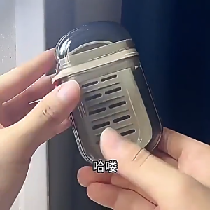 STAR FRUIT กล่องพร้อมฝาปิดสบู่สำหรับท่องเที่ยวพรีเมี่ยมที่ใส่สบู่ปิดผนึกแบบพกพาสำหรับห้องน้ำ