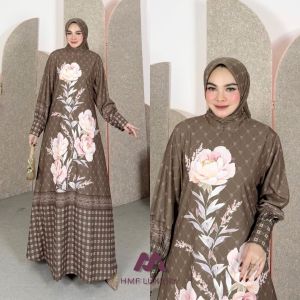 LISA SET HIJAB HMF DRESS GAMIS MODE TERBARU TERLARIS BEST SELLER BY ORIGINAL 100%ASLI REAL