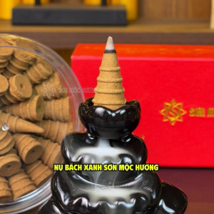 Nhang nụ bách xanh xông nhà có khói ngược Sơn Mộc Hương thơm dịu nhang sạch
