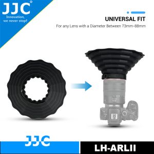 JJC Universal Silicone Lens Hood for Eliminates Glass reflection Compatible with DSLR Mirrorless Camera Lenses Diameter in 73mm-88mm Jeep Jk Hood Jc Auto Glass - Lazada