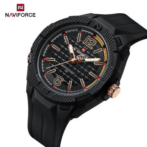 NAVIFORCE Original Mens Quartz Watch Brand New Simple Dial Luminous watches 50m Waterproof Casual Fashion Watch NF7126