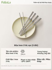 FaSoLa | Đũa Inox Chống Trượt