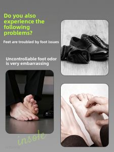 MICUI | Antibacterial Odor-eliminating Deodorizing Sweat-absorbent Breathable Fragrant Mens Insoles