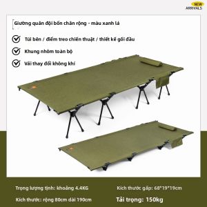 XUPANG | Giường Dã Ngoại Gấp Nhẹ