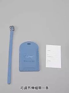 Luggage Tag Gantungan Nama Koper Label Koper Kulit Bag Tag