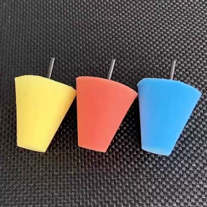 WACA 3ชิ้น แผ่นฟองน้ำขัดรถ เครื่องมือ เครื่องขัด ฟองน้ำทรงกรวย ฟองน้ำขัดสี ฟองน้ําขัดล้อ ฟองน้ำขัดเงาล้อ ใช้กับสว่านไฟฟ้าหรือเครื่องขัดสี 602 FSA