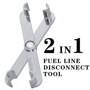 Car Fuel Line Zinc Alloy 3/8 5/16 Hassle Free ABN Fuel Line Disconnect Scissor Tool Removes Quick Disconnect Couplings in