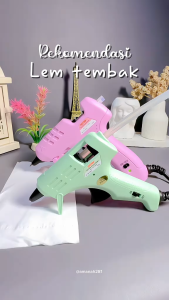 JOYKO Hot Melt Glue Gun GG-856 Pastel BIG - Alat Lem Tembak Warna Murah