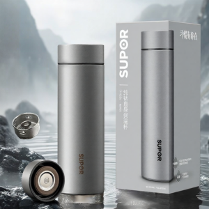 Supor | Premium Dual-layer Insulated Titanium Water Bottle