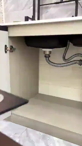 Rak Dapur  2-4 Tier Kitchen Pan Organizer  Pot rack kitchen storage rack spice adjustable stainless steel cutlery  rack Adjustable Under Sink Countertop Multipurpose 厨房储物架锅架