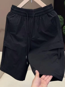 Quần Short Nam Mùa Hè Mỏng Rộng Rãi Thể Thao Ngoài Trời Nhanh Khô Thoáng Khí Quần Dài Thường Ngày Thời Trang Đa Năng Quần Dài Năm Điểm