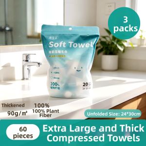 MIANTONGHUA | Portable Compressed Towel for Travel and Daily Use Face Wash Cloth