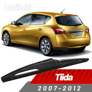 Lưỡi Gạt Nước Kính Chắn Gió Phía Sau Cho Nissan Tiida 2007-2012 Cao Su Đen Phụ Kiện Gạt Nước Kính Chắn Gió Một Mảnh