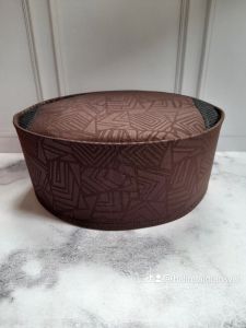 peci songkok embos premium hitam tinggi 9cm