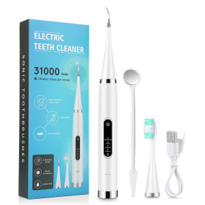 Electric Teeth Cleaner Dental Scaler Waterproof Oral Care Plaque Spatula Removes Tartar Dental Scraper Dental Instrument