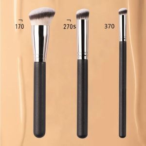 Makeup Brushes Foundation Concealer Angled Seamless Cover Synthetic Dark Circle Liquid Cream Cosmetics Contour Brush Beauty Tool