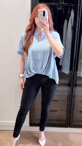 BAJU ATASAN WANITA TIFFANY TOP CRINCLE PREMIUM TERBAIK TIFFANY TOP BAHAN CRINCLE TERMURAH