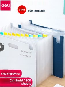 deli | Large Capacity Multi-layer Storage File Folders Organizer