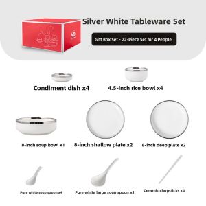 Mr.Snail | High Appearance Simple Style Dinnerware Set
