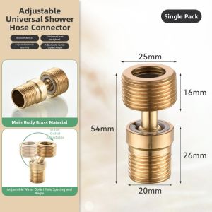 XINFANGCHENG | Adjustable Offset Angle Correction Shower Faucet Connector