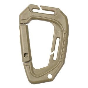 1Pcs Big D-type Plastic Steel Tactical Molle Quick Hook Hanging Buckle Clip Outdoor Camping Backpack Bag EDC Tool Accessories