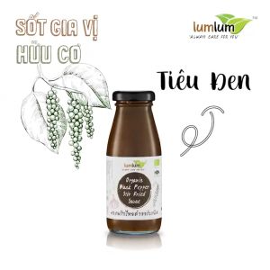 Sốt Tiêu Đen Hữu Cơ ORGANIC LIFE Lumlum Xuất Xứ Chính Hãng Từ Thái Lan