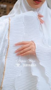 LEESY - Mukena Dewasa Premium Silk Lasercut Ellen