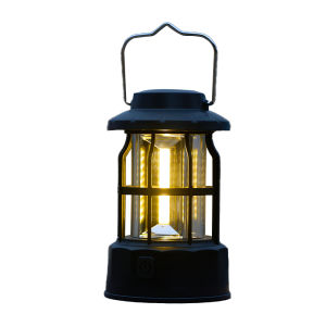 No Brand | Long-lasting Outdoor LED Camping Lantern with Charging Option