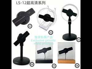 Máy Chiếu Quạt Hình Ba Chiều 3D Màn Hình LED Mini Điều Khiển Từ Xa Âm Thanh Bluetooth Tiệc Tại Nhà Trang Trí Quảng Cáo Ngày Lễ Thiết Bị Thông Minh