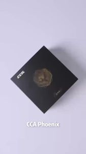 CCA Phoenix Wired Earphones Dynamic Drive LCP Diaphragm Music Headphone With Detachable Cable Noise Reduction Gaming Earphones