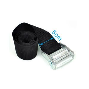 1pcs  Buckle Tie-Down Belt Cargo Straps For Car Motorcycle Bike Luggage Bag With Metal Buckle Tow Rope Strong Ratchet Belt