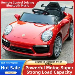 WOMITE | Four-Wheel Remote Control Childrens Electric Ride-On Car