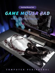 KALLDUN | E-Sports Game Pad Large Size Minimalist Chinese Warrior Style Mouse Pad