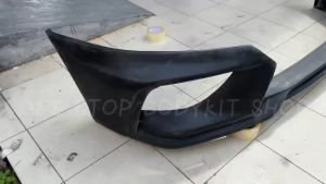 NISSAN ALMERA 16 FACELIFT FRONT SKIRTPOLYURETHANESKIRT LIP BODYKIT (NISMO) (PU)