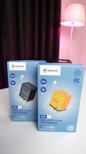 Củ sạc nhanh 40W 2 cổng Basefast cục sạc siêu bền chống quá tải nhiệt cho iP Samsung Xiaomi Oppo