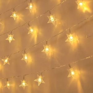 STARZ - SG SAFETY MARK   31V 10 Meter 100 Stars Led Splash Proof Decoration Led Fairy String Lights  Warm  Christmas Tree Decoration Lights