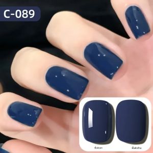 ขวดโรมัน C-089---sapphire blue เล็บเจลความอิ่มตัวสูงยาวนานบริษัท glossy DIY home salon เล็บ